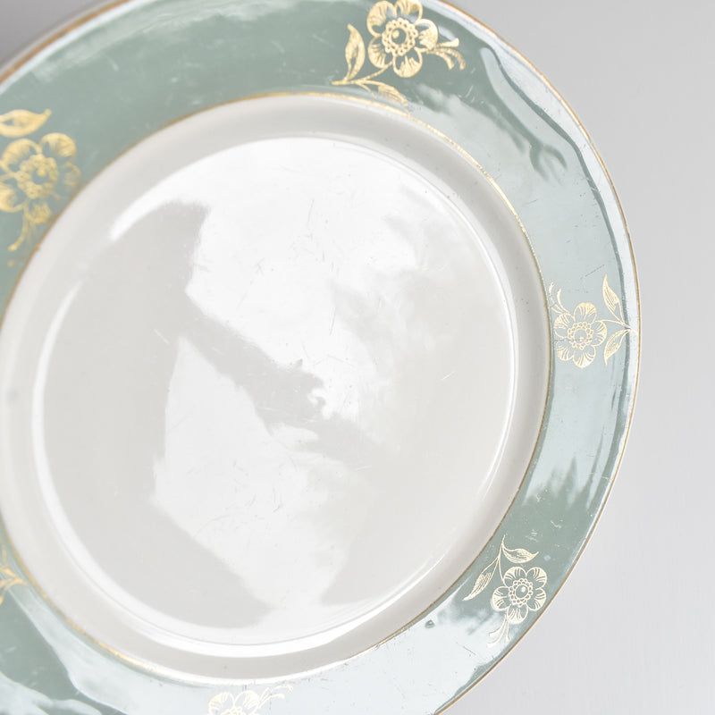 Vintage dessert plate, Digoin & Sarreguemines 9343 A