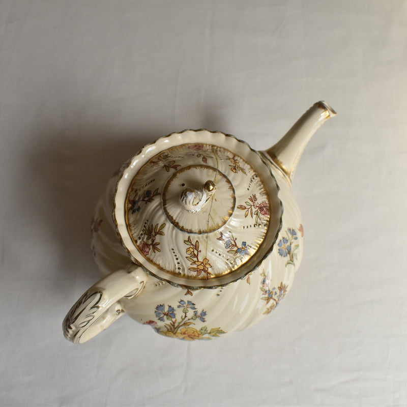 アンティークティーポット U&C サルグミンヌ Louis XV