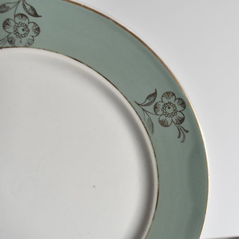 Vintage dessert plate, Digoin & Sarreguemines 9343 A