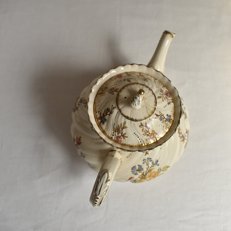 アンティークティーポット U&C サルグミンヌ Louis XV