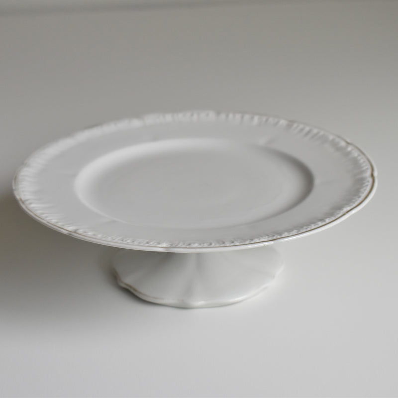 Vintage Footed Plate B&Cie Limoges (Bernardaud)