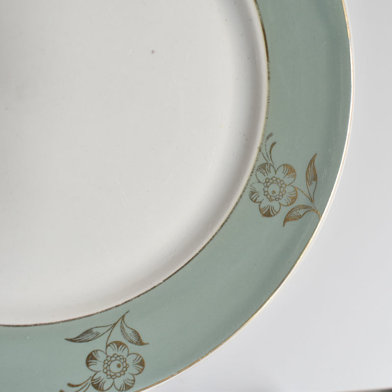 Vintage dessert plate, Digoin & Sarreguemines 9343 A