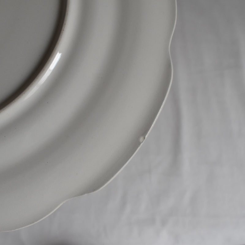 Vintage Tart Dish Gien Chambord