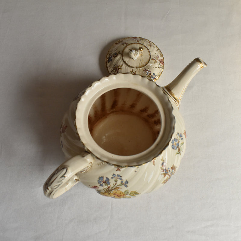 アンティークティーポット U&C サルグミンヌ Louis XV