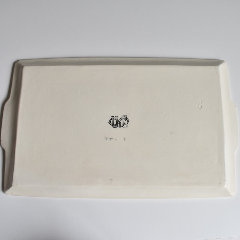 Antique U&C Sarreguemines Tray