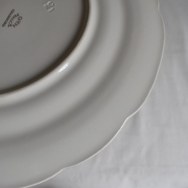 Vintage Tart Dish Gien Chambord