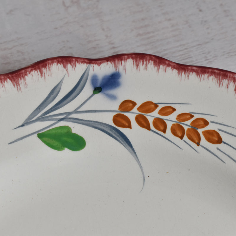Vintage Plate - Salins Messidor C