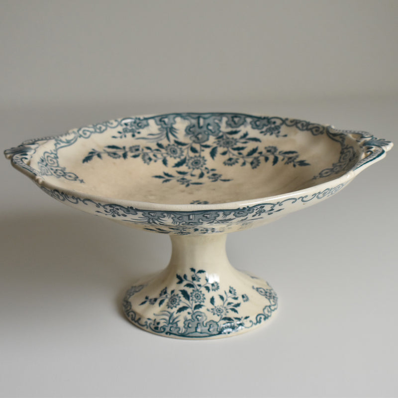 Antique Compotier Sarreguemines Moscou