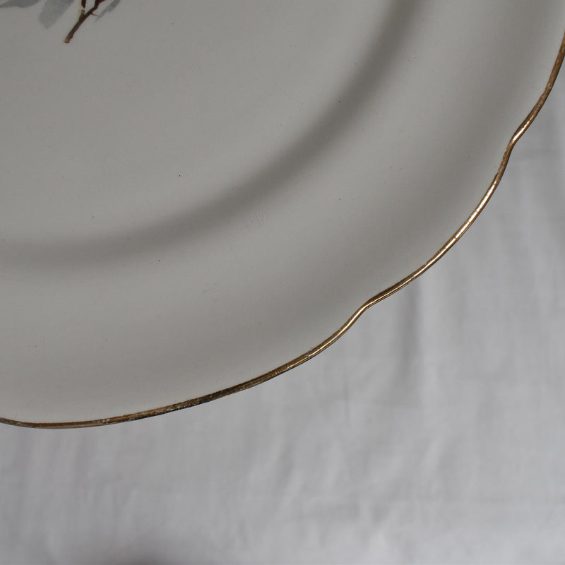 Vintage Tart Dish Gien Chambord