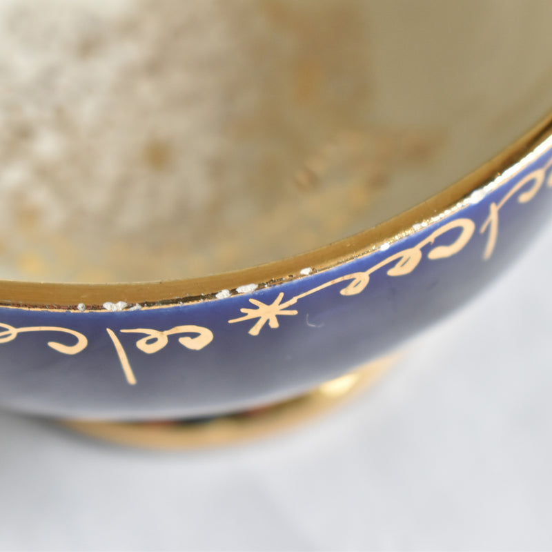 ア.ドラサンヴァル A.Dressinval コーヒーカップ＆ソーサー ダークブルー C