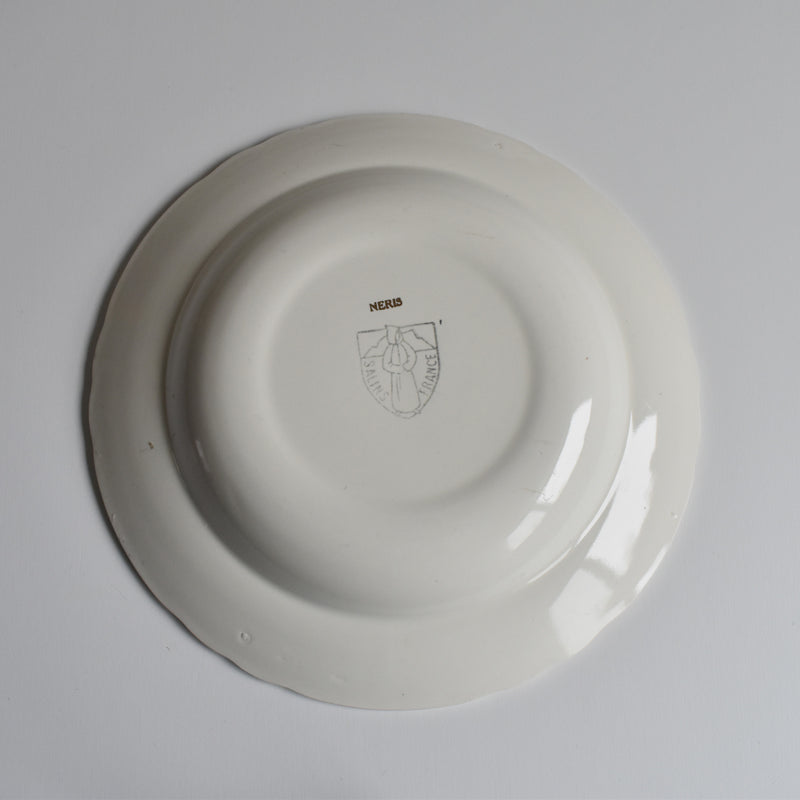 Vintage Deep Plate Saran Neris B