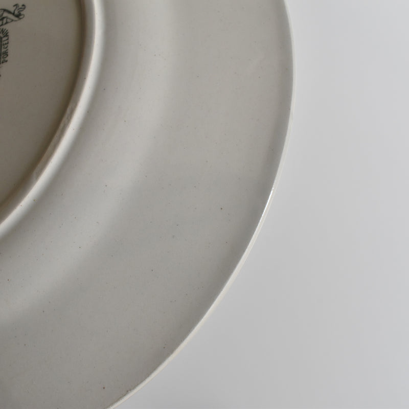 Antique Plate Gien Rivoli A
