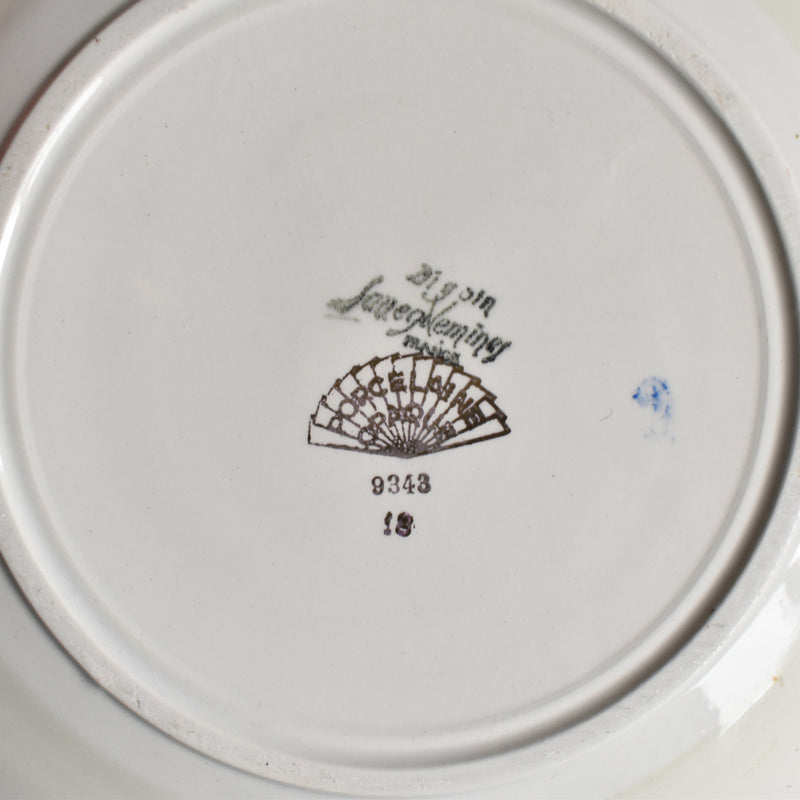 Vintage Dessert Plate - Digoin & Sarreguemines 9343 B