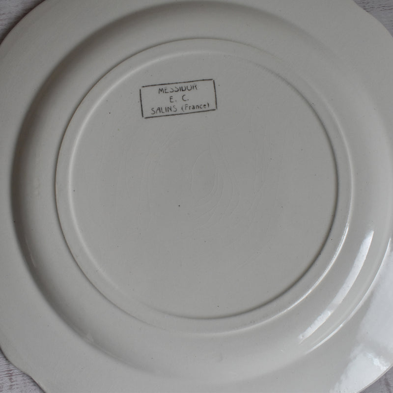 Vintage Plate - Salins Messidor C