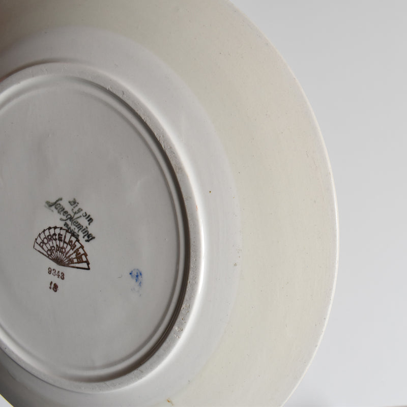 Vintage Dessert Plate - Digoin & Sarreguemines 9343 B