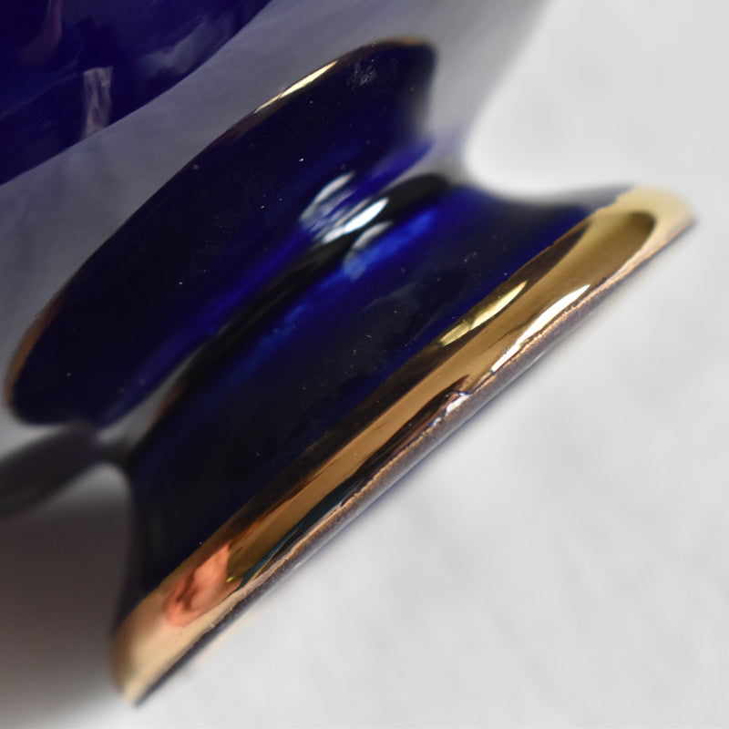 ア.ドラサンヴァル A.Dressinval コーヒーカップ＆ソーサー ダークブルー C