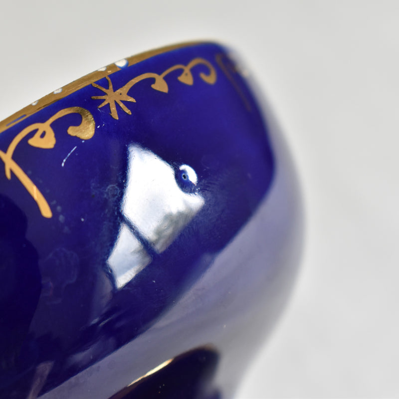 ア.ドラサンヴァル A.Dressinval コーヒーカップ＆ソーサー ダークブルー C