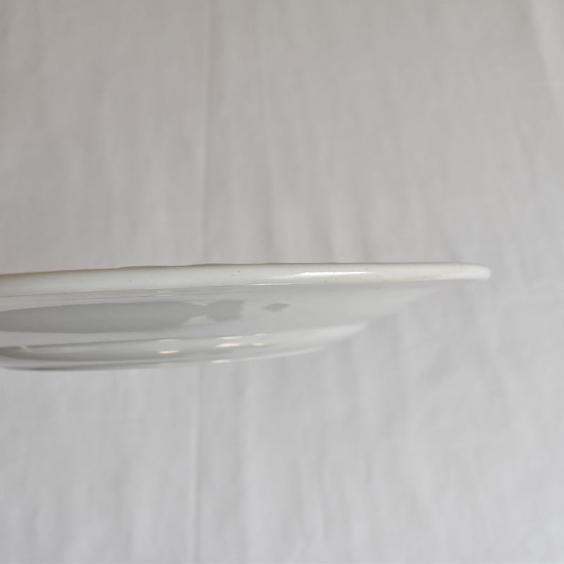 Antique Dessert Plate, Creil et Montereau, Relief D