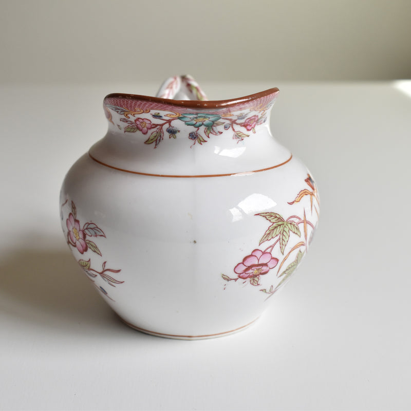 Antique Creamer, Sarreguemines Minton 216