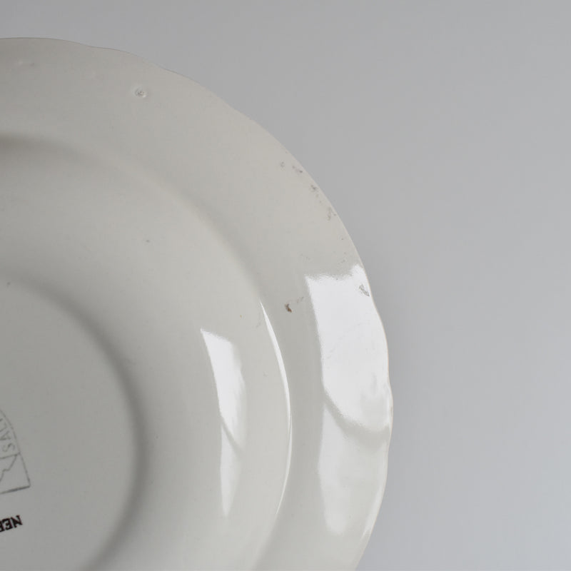 Vintage Deep Plate Saran Neris B