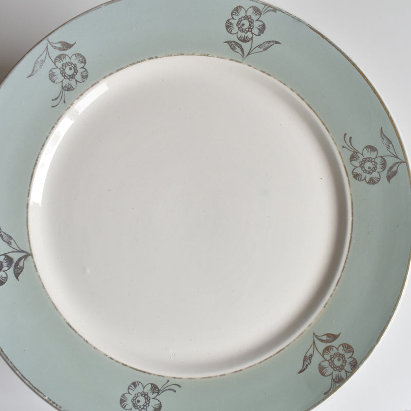 Vintage Dessert Plate - Digoin & Sarreguemines 9343 B