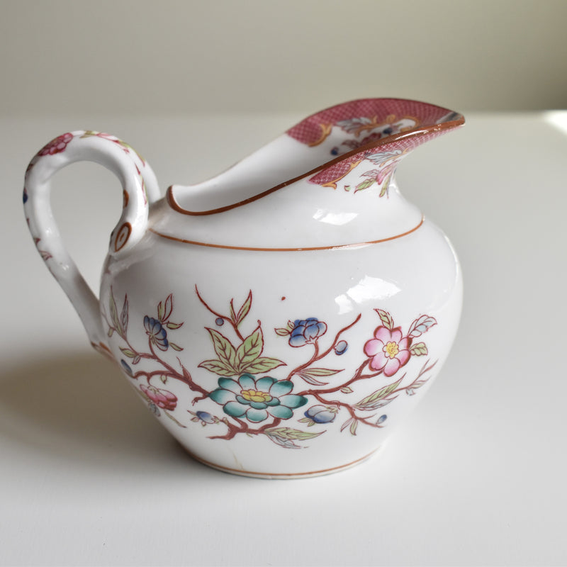 Antique Creamer, Sarreguemines Minton 216