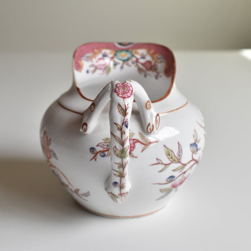 Antique Creamer, Sarreguemines Minton 216