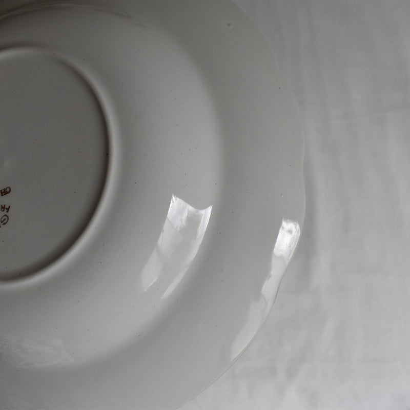 Vintage Deep Plate Gien Chambord