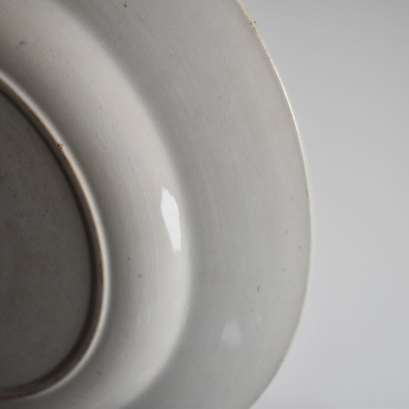 Antique large plate, U&C Sarreguemines Carmen