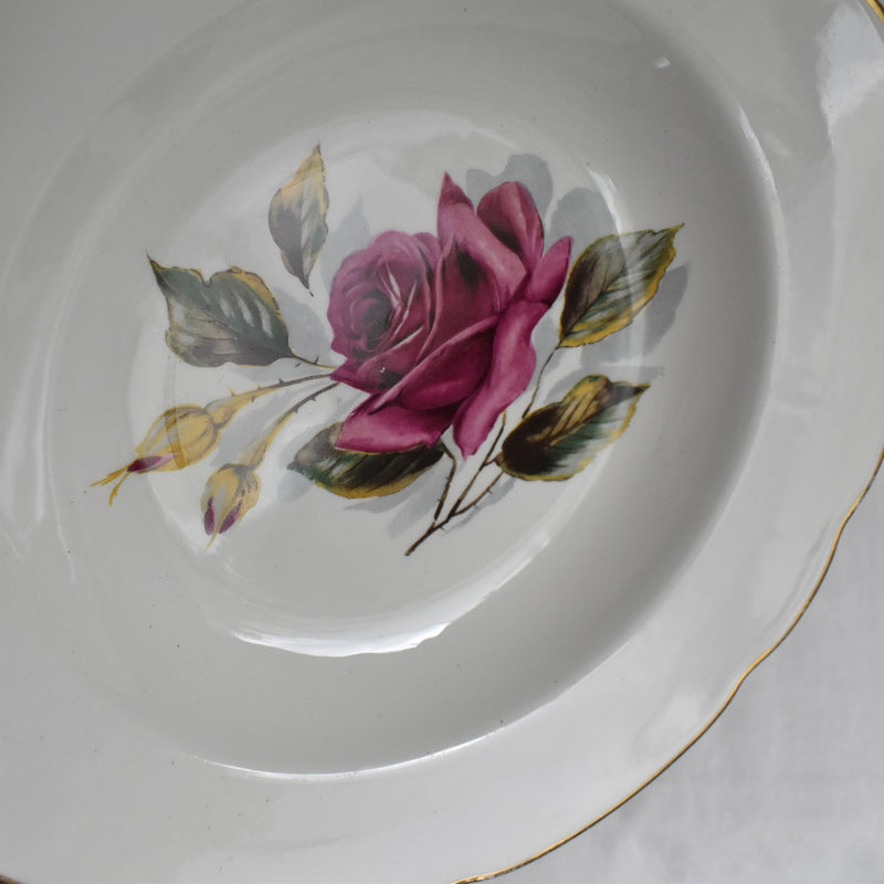Vintage Deep Plate Gien Chambord
