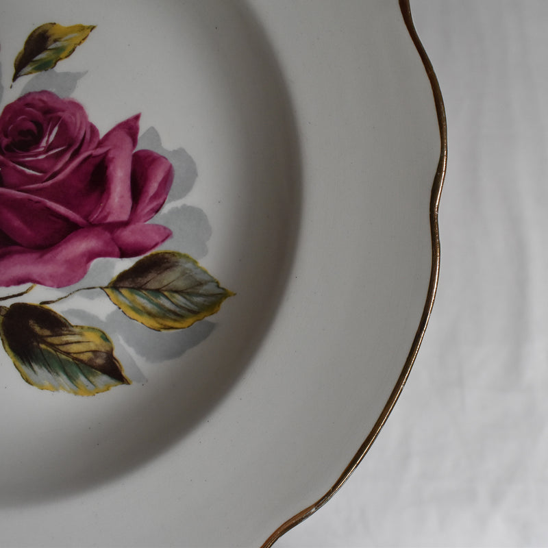 Vintage Deep Plate Gien Chambord