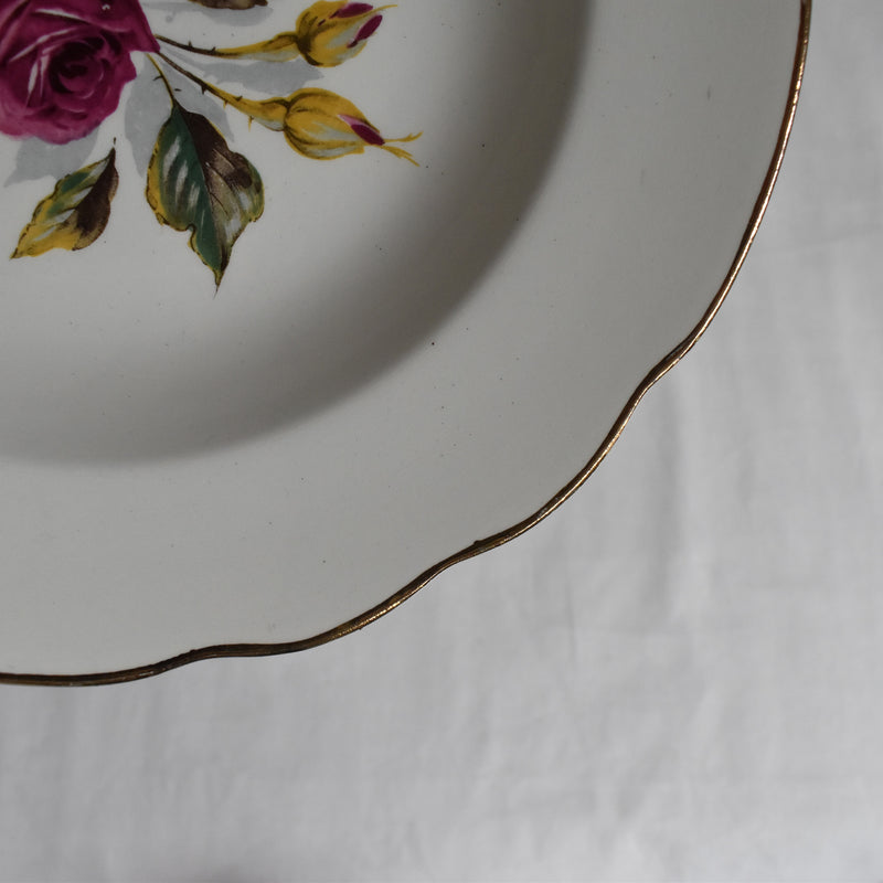 Vintage Deep Plate Gien Chambord