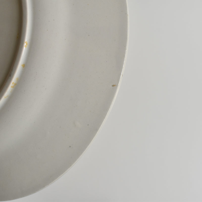 Antique Plate Gien Rivoli B