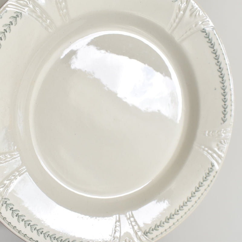 Antique Plate Gien Rivoli B