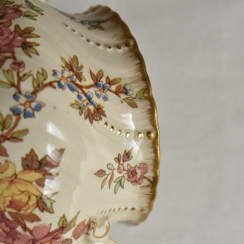 Antique Sugar Pot U&C Sarreguemines Louis XV