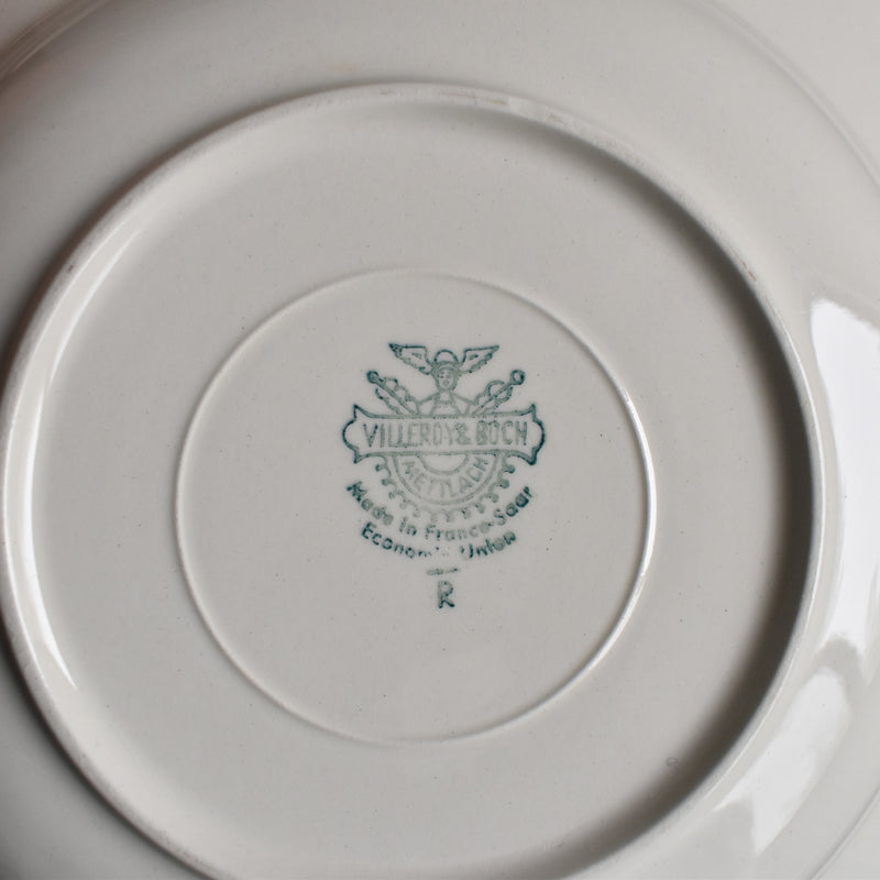 Vintage Deep Plate Villeroy & Boch White A