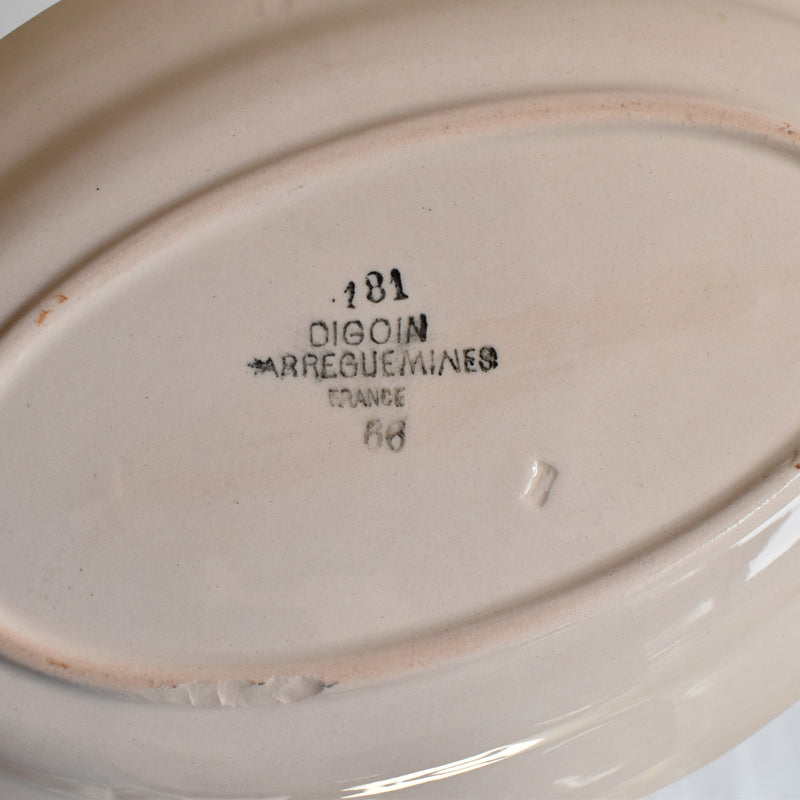 Vintage Raviers Digoin & Sarreguemines Rose A