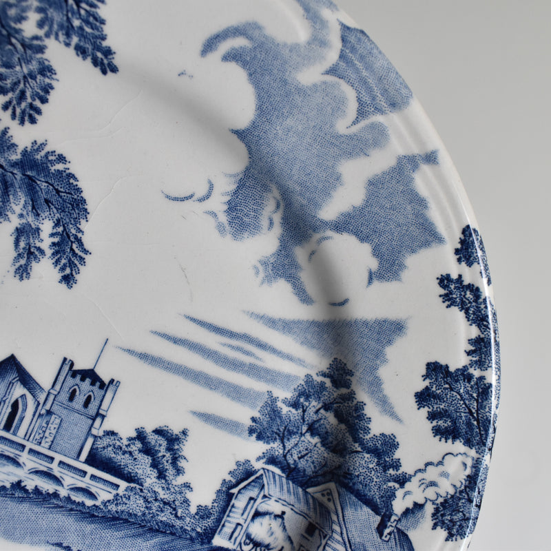 Vintage Dessert Plate Luneville English Style E