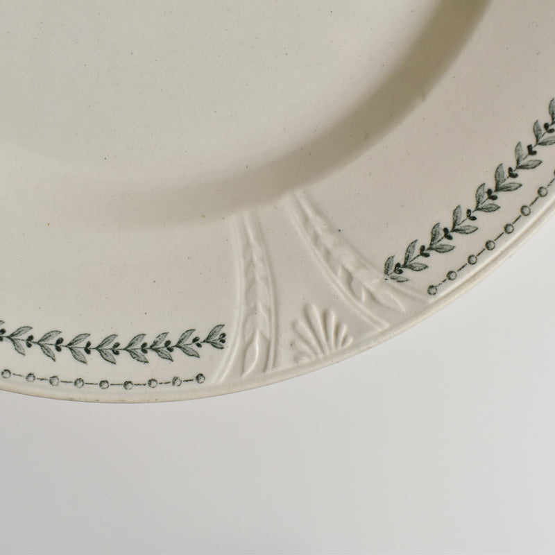 Antique Plate Gien Rivoli B