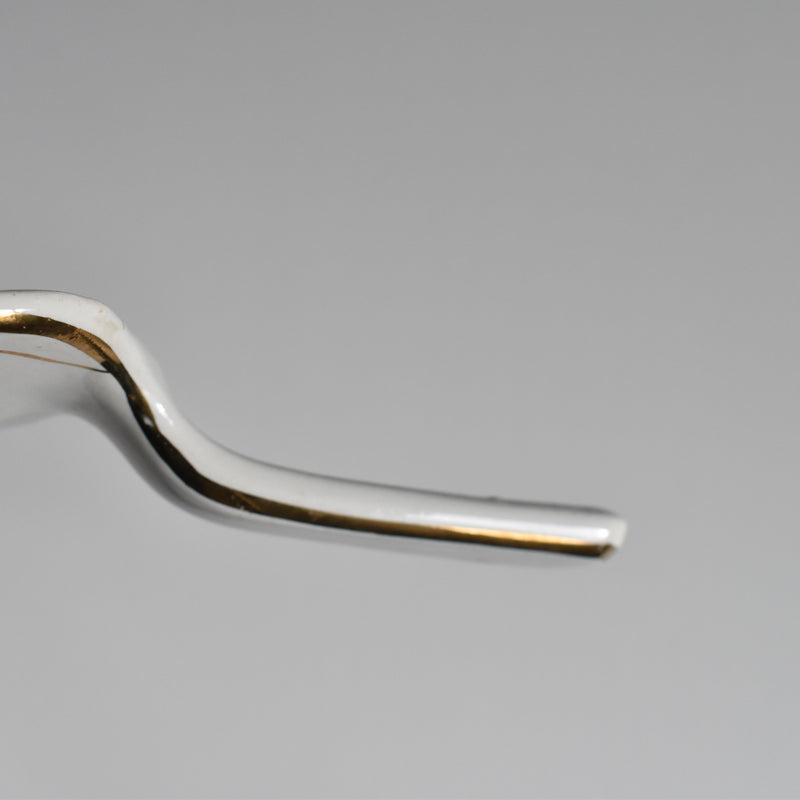 Vintage Cake Server Moulanderoux Fleurs