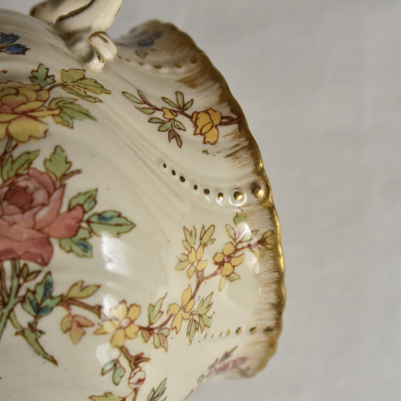 Antique Sugar Pot U&C Sarreguemines Louis XV