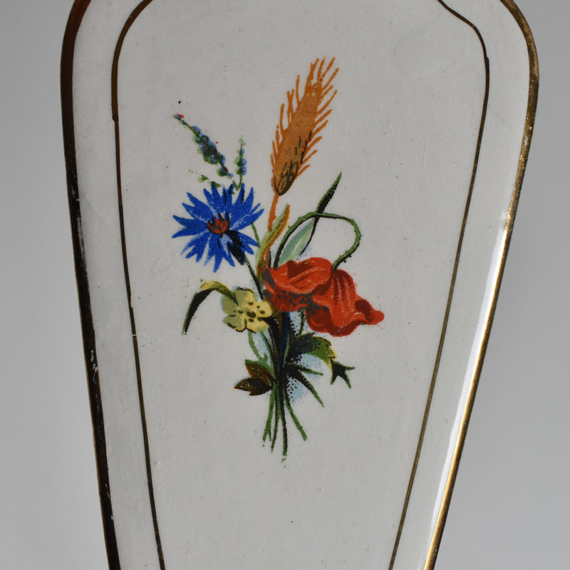 Vintage Cake Server Moulanderoux Fleurs