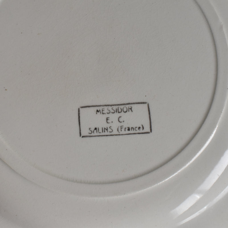 Vintage Plate - Sarreguemines Messidor A