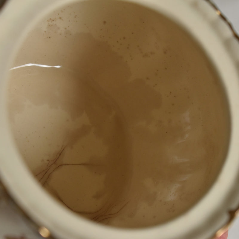 Antique Sugar Pot U&C Sarreguemines Louis XV