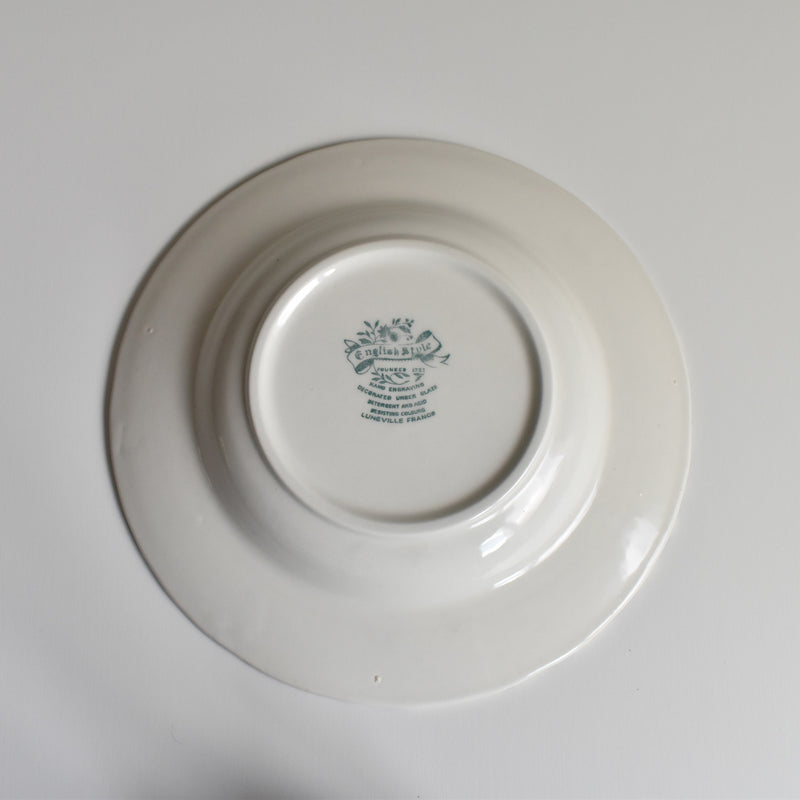 アンティーク深皿 リュネヴィル English Style　
