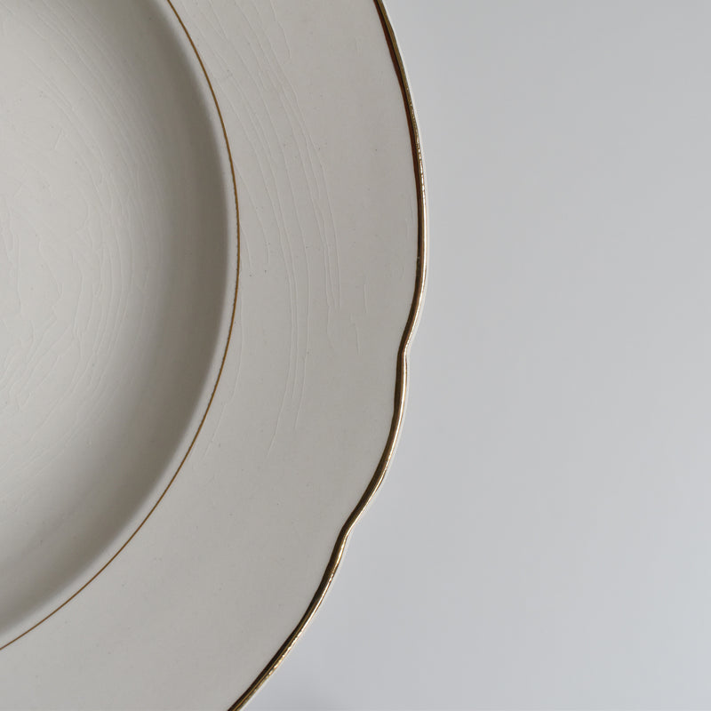 Vintage Deep Plate Villeroy & Boch White A