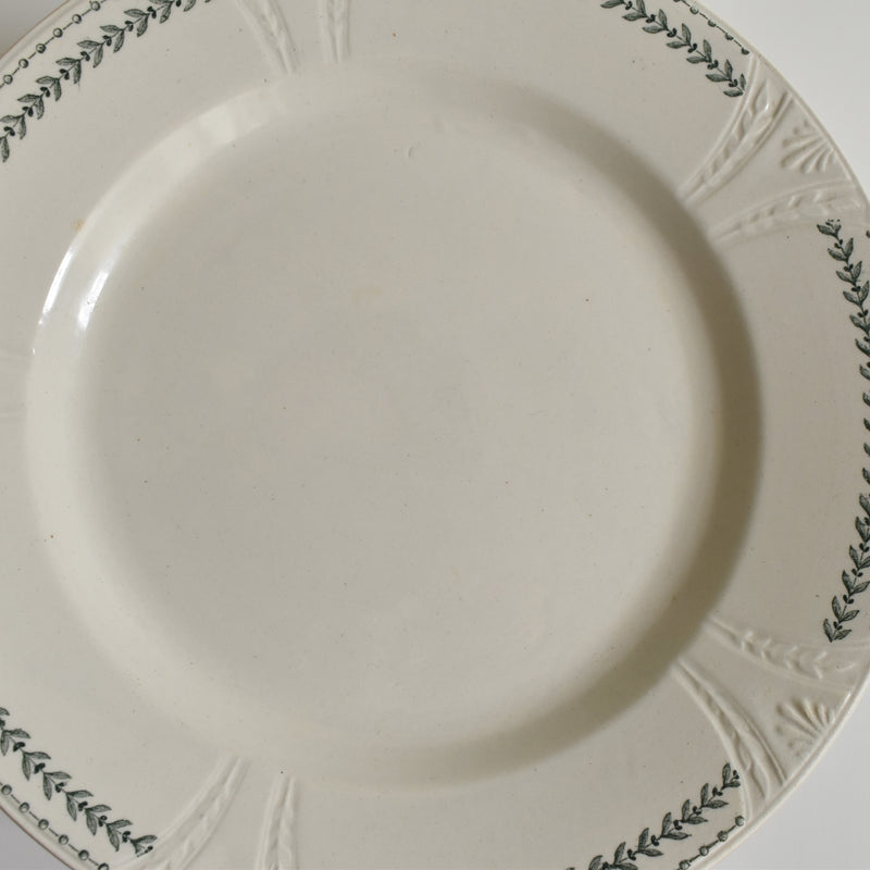 Antique Plate Gien Rivoli C