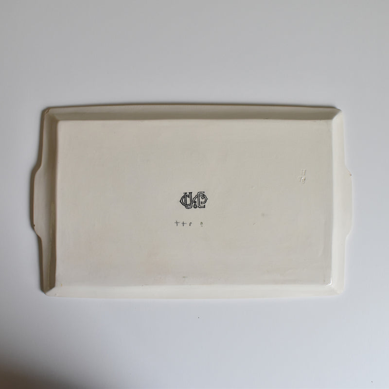 Antique U&C Sarreguemines Tray