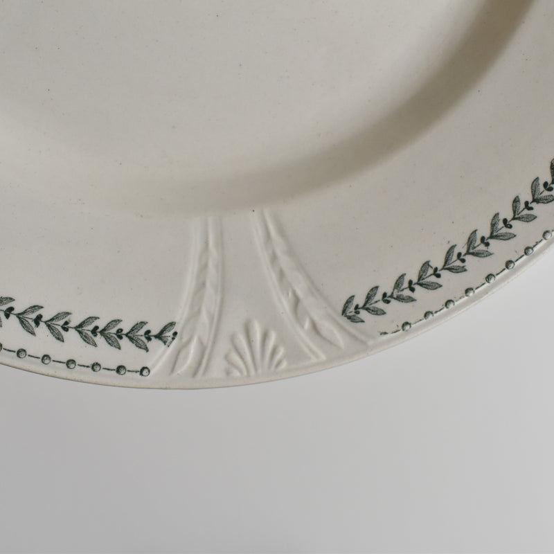 Antique Plate Gien Rivoli C