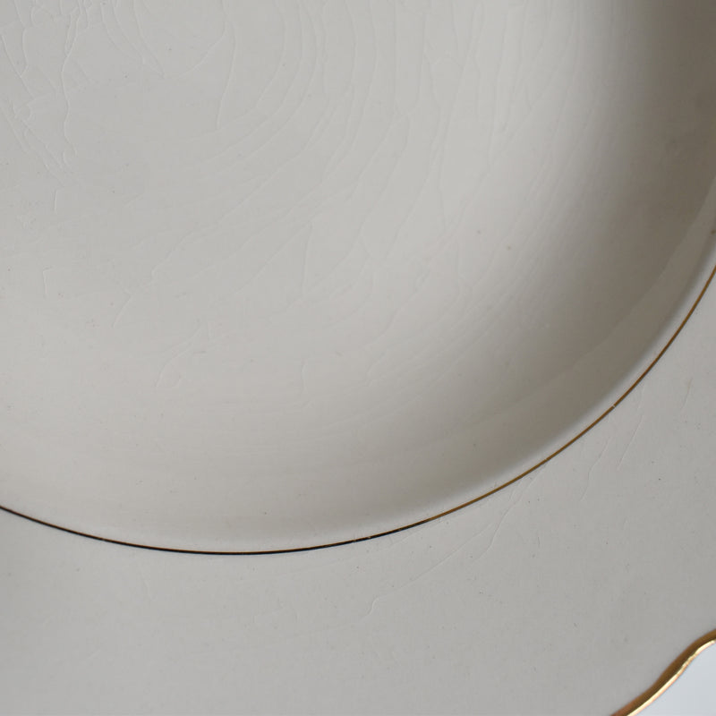 Vintage Deep Plate Villeroy & Boch White A